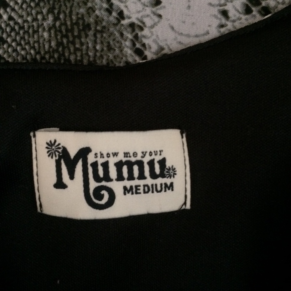 Show Me Your Mumu Trapeze Snakeskin Mini Dress - Picture 5 of 5